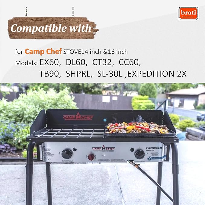 Stove Knob Replacement for Camp Chef 1, 2, and 3 Burner Stoves and Grills,3-Pack