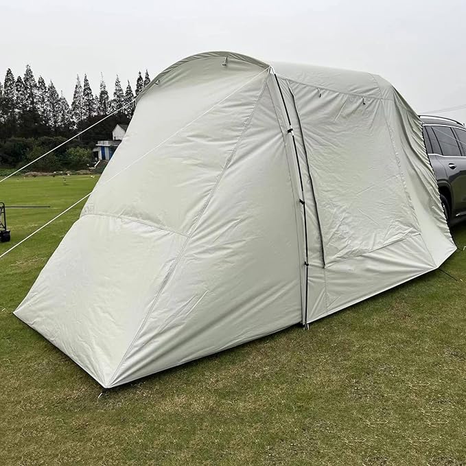 Tailgate Shade Awning Tent, Family Camping Tent Car Tents for Campers Car Camping SUV Rear Tent for SUV Tent Hatchback Minivan Sedan Camping Car Awning Sun Shelter Outdoor Supplies