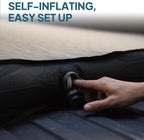 LOSTHORIZON Camping Air Mattress with Foam for Tesla CyberTruck, Self Inflating Sleeping Pad, 4.5" Thick, with Air Pump
