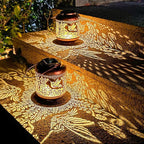 Hummingbird Solar Lanterns Outdoor Waterproof Hanging Solar Lights Hummingbird Gifts for Women Men Mom Metal Bird Decorative LED Lanterns for Yard, Patio, Lawn, Pathway, Landscape, Garden Decor