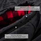 Cold Weather Sleeping Bag 100% Cotton Flannel XXL for Adults Big and Tall,Free Compression Sack