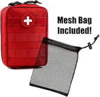 Orca Tactical First Aid Molle Pouch - Heavy Duty IFAK Pouch - Empty Medical Pouch Ideal for Military Use EMTs Law Enforcement Camping and Hiking - Med Pouch for Optimal Organization