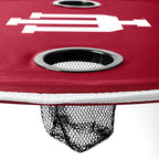 Logo Brands Officially Licensed NCAA Unisex Round Table, One Size, Team Color