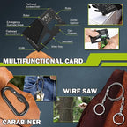 Gifts for Men Christmas Survival Kit 17 in 1, Survival Gear and Supplies for Adult Teen Men, Survival Case, 2025 Xmas Holiday Surprise Gift for Fishing Hunting Camping Outdoor Adventure