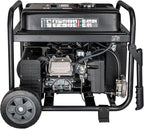 Pulsar GD10KBN 10500W Dual Fuel Home Backup Portable Inverter Generator with Wheel Kit and Electric Start RV Ready