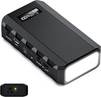SinKeu Laptop Power Bank with AC Outlet, 65W Portable Laptop Charger with QC3.0 USB*1/USB-C *1, 86.58Wh/23400mAh Portable Power Bank Fast Charging for Camping Travel Home Power Backup