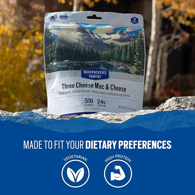 Backpacker's Pantry Three Cheese Mac & Cheese