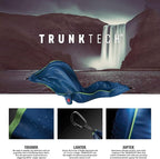 GRAND TRUNK TrunkTech Double Hammock | Ultra-Strong & Lightweight | 11 ft Hammock with Ripstop Nylon | 500 lb Capacity | Fast-Drying & Weather-Resistant | Vista