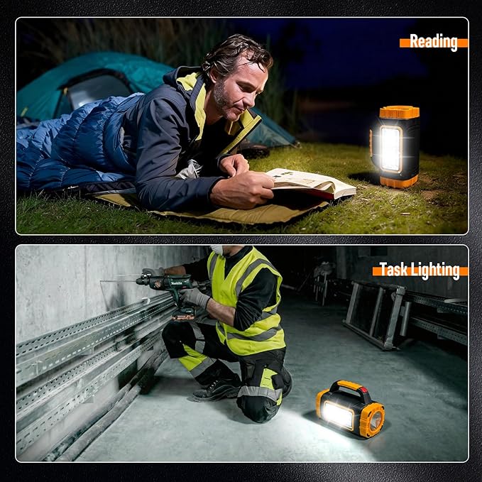 Solar Powered Flashlight Rechargeable, 8 Light Modes 2000mAh Battery 3000 Lumens USB LED Handheld Flashlights, Multi-Function Flashlight for Emergency Spotlight Camping Lantern Hiking (BLUE)2PCS