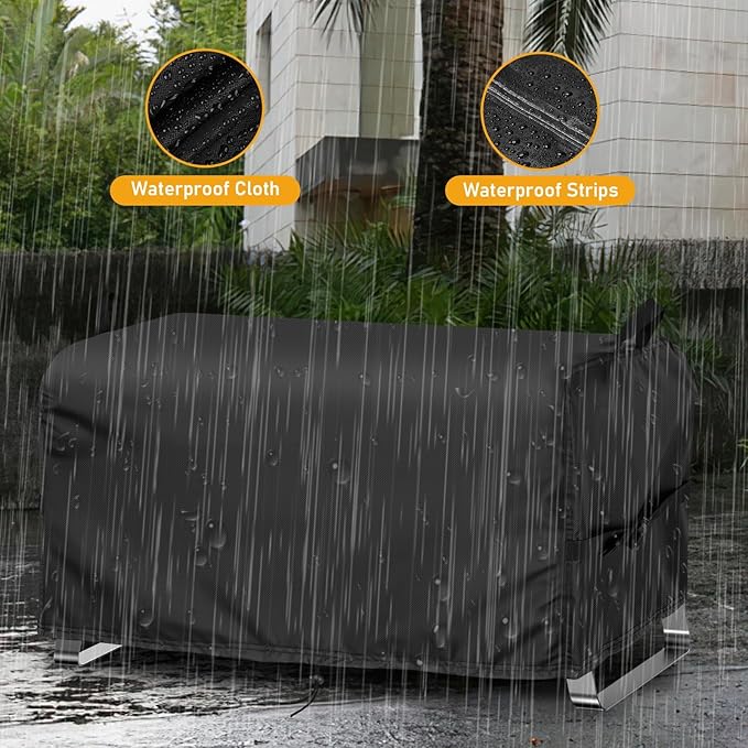 Smooker Cover Small for GE Profile Indoor Smoker, 17inch Outdoor Smoker Grill Cover Waterproof for Indoor Smoker, Pellet Smoker, Electric Smokers, BBQ Smokers-17 L x 21" W x 16 "H