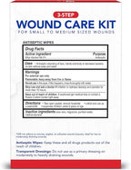 All Health Wound Care Kit & First Aid Supplies, 40 Piece | for Small to Medium Sized Wounds, Professional Use for Car, Home, Camping, Hiking and More