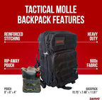 72 Hour Emergency Survival Kit with Food, Solar Power Bank, Water Purifier, First Aid & Tools, Go Bag Emergency Survival Backpack & Emergency Survival Kit for Disaster Preparedness & Evacuation