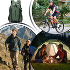 Mens Hiking Backpack,40L Hiking Pack Outdoor Backpack - Rucksack Waterproof Bag Storage Organizer for Cycling Camping Sports Fishing Climbing Travel Backpacking