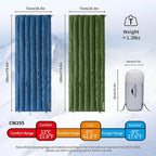 Naturehike Ultralight Backpacking RDS Down Sleeping Bag for Adults, 650 Fill Power Sleeping Bag for 42/52℉, 20oz Compact Lightweight Sleeping Bags for Hiking Camping 3 Seasons