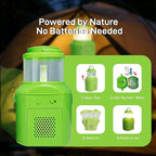 Salt Water Powered LED Emergency Lamp, No Batteries No Charging, Portable Emergency Light for Hurricane Power Outage Earthquake Camping Survival Kit