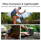 EF ECOFLOW TRAIL Plus 300 DC Portable Power Station, 288Wh Power Bank (80000mAh), 140W USB C Output, Solar Generator, for Outdoor Camping, Travel, and Emergency Power (No AC Outlet Included)