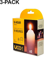 UCO 9+ Hour Candles for Candle Lanterns (3.5 Inch) (9-Hour Citronella, 20-Pack)