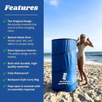 Portable Changing Room, Pop Up Pod - Privacy Tent, Dressing Room Tube or Portable Toilet Stall with Carry Bag for Camping, Beach, or Outdoor by The Portable Changing Room