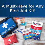 Dermoplast Wound Wipes, Medicated Antiseptic Wipes, First Aid Cloths, Analgesic for Minor Cuts, Scrapes and Burns on The Go, Sting Free Formula, 10 Individual Cloths (Packaging May Vary)