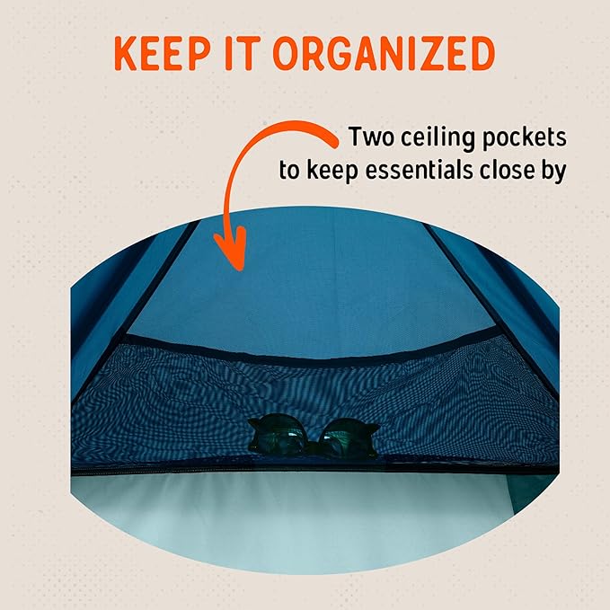 Kelty Discovery H2GO Privacy Shelter, Campsite Shower and Changing Shelter, Zippered Entry, Steel Pole Frame, Freestanding