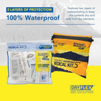 Adventure Medical Kit Ultralight/Watertight Medical Kit .5 - Up to 2 People, Up to 2 Days - Includes Bandages, Blister Essentials & More - Perfect for Hiking, Biking & Climbing