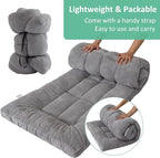 Thick Camping Sleeping Pad - Lamb Fluff Camping Cot Pads for Adult, Soft Sleeping Mat, Non-Slip Camping Mattress Pad for Car Tent