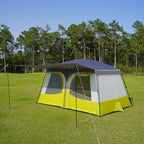 Vidalido Tents，3-4 Person Camping Tent with Extended Vestibule，Weather Resistant Family Tents with Breathable Mesh Windows，Easy Install Waterproof Outdoor Tent for Backpacking and Camping Hiking