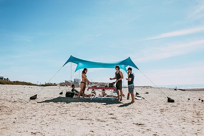 Neso 2 Extra Poles for a Beach Tent with Patented Pole Base (Gigante)