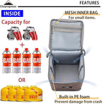 CAMPINGMOON Camping Gear Lantern Storage Case T-8,T-9