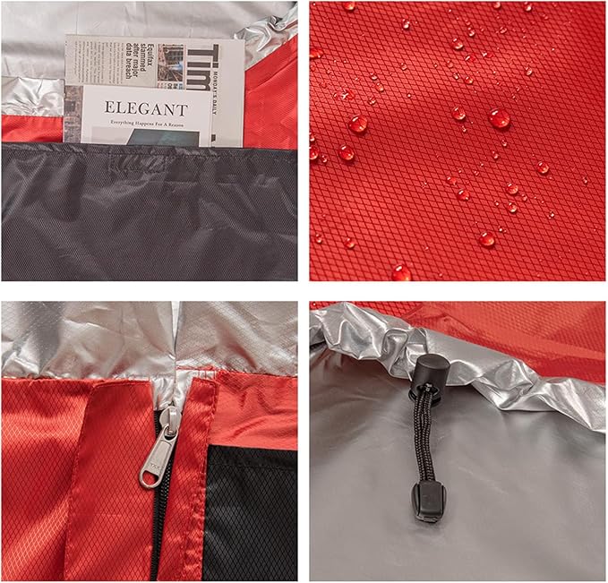 Ultralightweight Bivy Sack, Ventilate Sleeping Bags - Compact, Lightweight, Waterproof, Reusable, for Adventure, Camping & Emergency