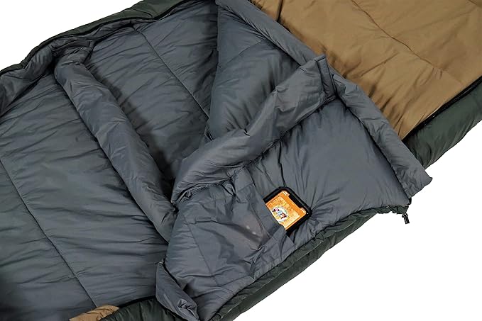Kamp-Rite Anniversary Series 1 Person Tent cot with 20 Degree Outfitter Sleeping Bag and Self Inflating Sleeping pad for Camping Hunting Fishing 3 Piece Bundle Package (Tan)
