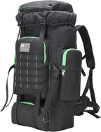 Hiking Backpack for Men 70L/100L Camping Backpack Military Rucksack Molle 3 Days Assault Pack for Climbing | Camping Backpack, 3 Days Assault Pack, for Climbing