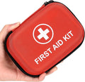 Mini First Aid Kit, 115 Piece Hard-Shell Portable EVA Emergency Medical Kit, Suitable for Home, Travel, Outdoor, Camping, Office, Car, Hiking, and School