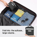 35L Foldable Waterproof Backpack For Outdoor Sports Travel Inside Wet Clothes Compartment Packable For Multiple