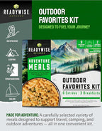 ReadyWise Freeze Dried Survival Food Kit – 18 Servings Emergency Food Supply for Long Term Food Storage, Camping & Backpacking Meals, Just Add Water Prepper Food