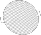 Stanbroil Fire Pit Cooking Grill Grate - Outdoor Round BBQ Campfire Grill Grid - Camping Cookware - Stainless Steel, 24 Inch