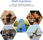 Portable Toilet for Camping, Potty Adults, Porta Travel Commode Bucket Car, Travel, Outdoor, Hiking, Backpack, Trips, Tent, Boat, Beach, Traffic Jam, Home