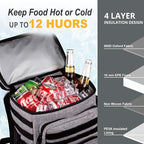 Tactical Backpack Cooler,Soft Lightweight Leakproof Cooler Backpack,Insulated Cooler Bag,Portable Soft Cooler Bag Waterproof for Beach, Travel, Camping, Picnic, Hiking