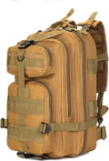 20L First Aid Backpack Trauma First Aid Kit, First Responder Trauma Bag Waterproof Multi-Pocket for Hiking Travel Field Trips Camping(Tan)