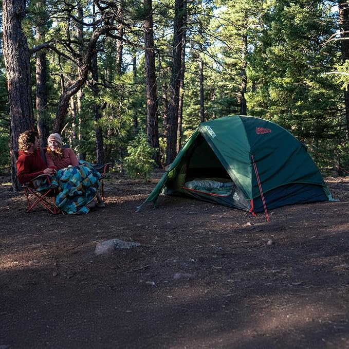 Kelty Wireless Freestanding Camping Tent, 2 4 or 6 Person Size, Huge Interior and Peak Height, Intuitive + Easy to Pitch, Color Coded Setup