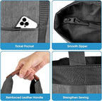 Insulated Cooler Bag, Reusable 30 Cans Insulated Bag, Soft Portable Grocery Bags for Shopping Food Travel Beach Camping