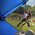 CoverU Sports Tent Pod For 3-4 People - RAIN or Sun Protection – NEW Large Pop Up Climate Canopy Shelter – Soccer, Football, Softball & Other Sporting Events and Parades - Patented and Patents Pending