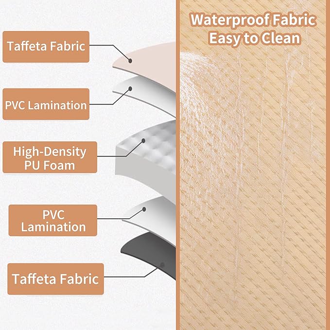Self-Inflating Camping Mat - 1.2"/2" Thick Portable Air Mattress with Pillow for Outdoor, Hiking & Travel (Offwhite 1.2" for Single)