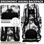Hiking Backpack for Men 70L/100L Camping Backpack Military Rucksack Molle 3 Days Assault Pack for Climbing | Camping Backpack, 3 Days Assault Pack, for Climbing