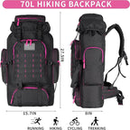 Hiking Backpack for Men 70L/100L Camping Backpack Military Rucksack Molle 3 Days Assault Pack for Climbing | Camping Backpack, 3 Days Assault Pack, for Climbing