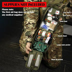 first aid kit bag empty Molle ifak pouch emt tactical medical pouch med rip away belt pouch small rescue tool pouches (TAN)