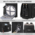 Large 52cans Waterproof Insulated Cooler Backpack for Men & Women, Leak Proof Backpack Cooler, Soft, 8Gal