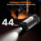 OGERY Camping Lights with Remote, 18000mAh Rechargeable Camping Lantern & LED Work Light, Detachable Tripod Stand up to 6.7 ft, 3 Lamp Heads for Camping Essentials & Emergency, Black