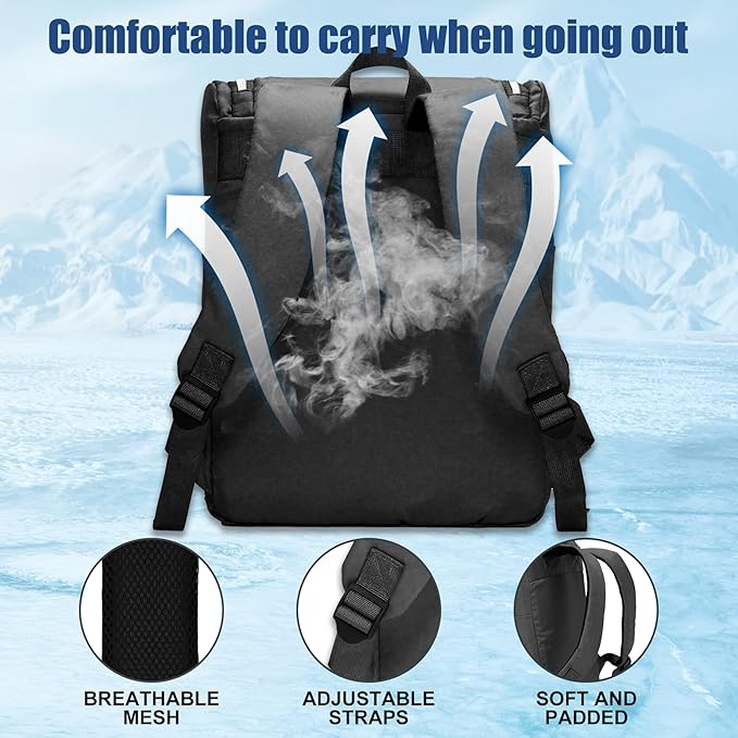 Backpack Coolers Insulated Leak Proof for Women Men, 35 Cans Large Capacity Waterproof Cooler Backpack, Soft Portable Cooler Bag for Beach Travel Camping Picnic Work