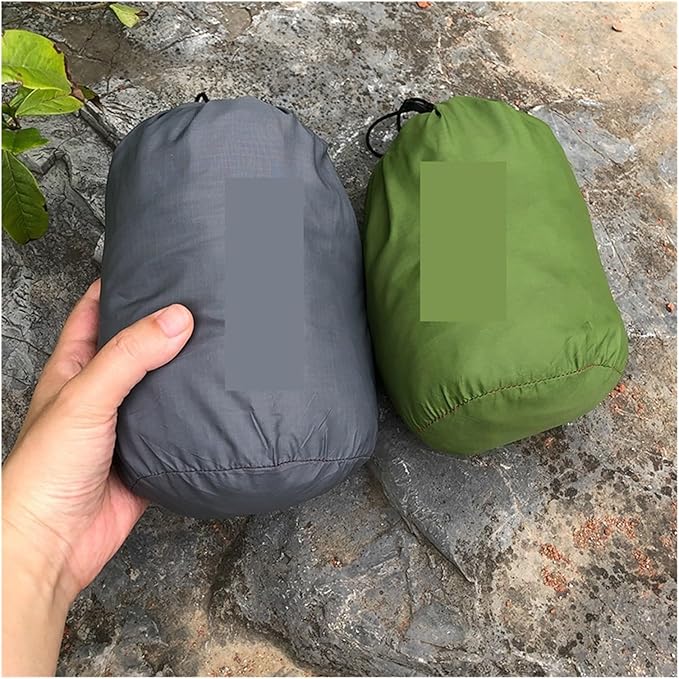 Compatible For Kamperbox Ultralight Hammock Camping Hammock Adjustable Double Size(Green)
